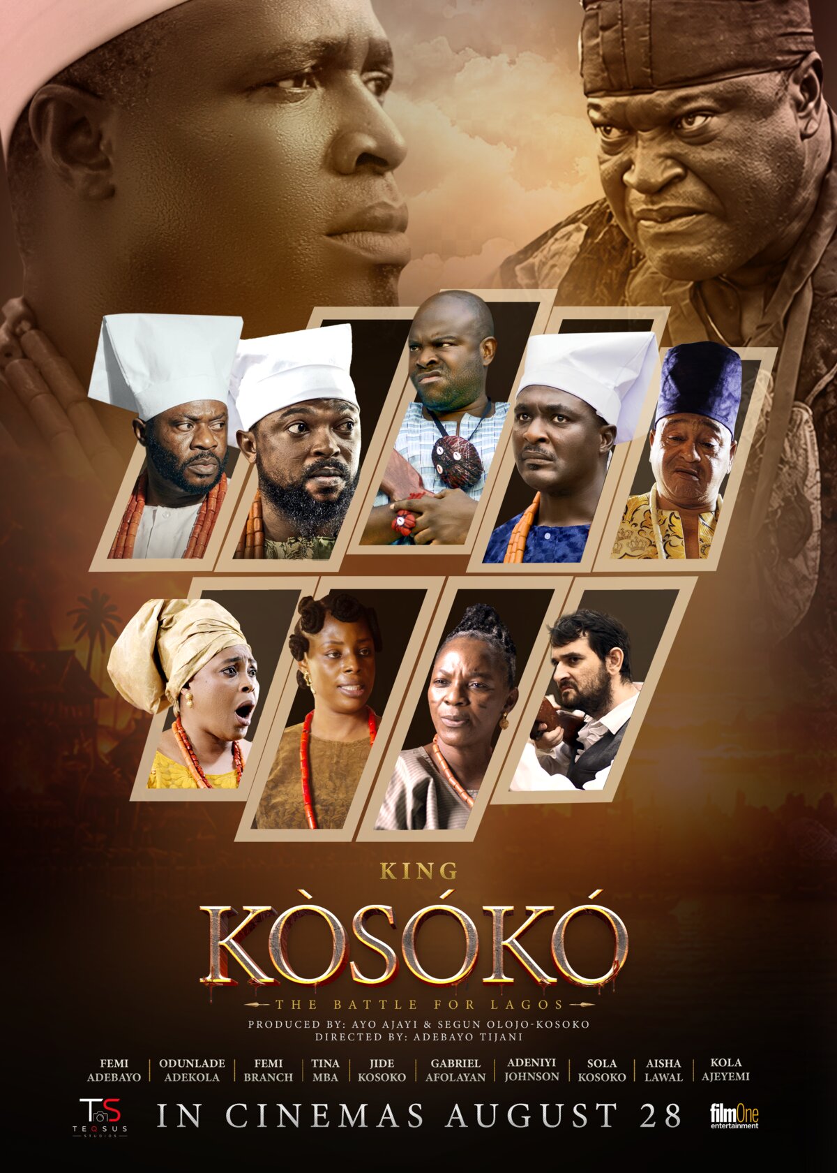 King Kosoko: The Battle for Lagos, official movie poster