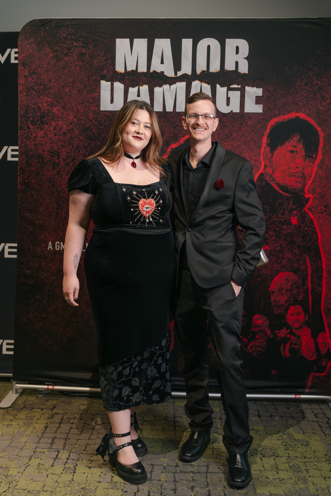 Sarah McNally at the Major Damage premiere
